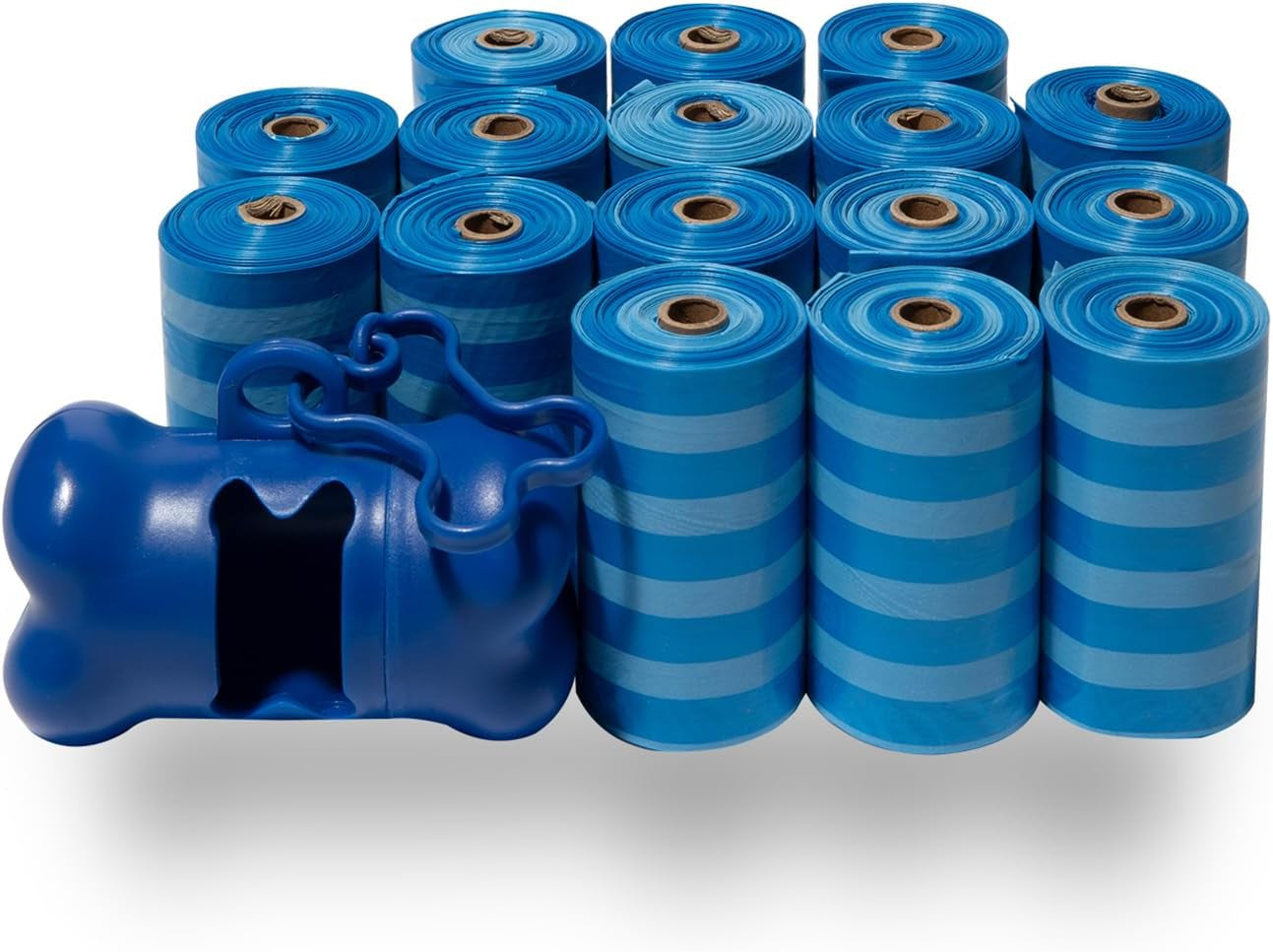 Dog Poop Bags for Waste Refuse Cleanup, Doggy Roll Replacements for Outdoor Puppy Walking and Travel, Leak Proof and Tear Resistant, Thick Plastic - Assorted, 150 Bags